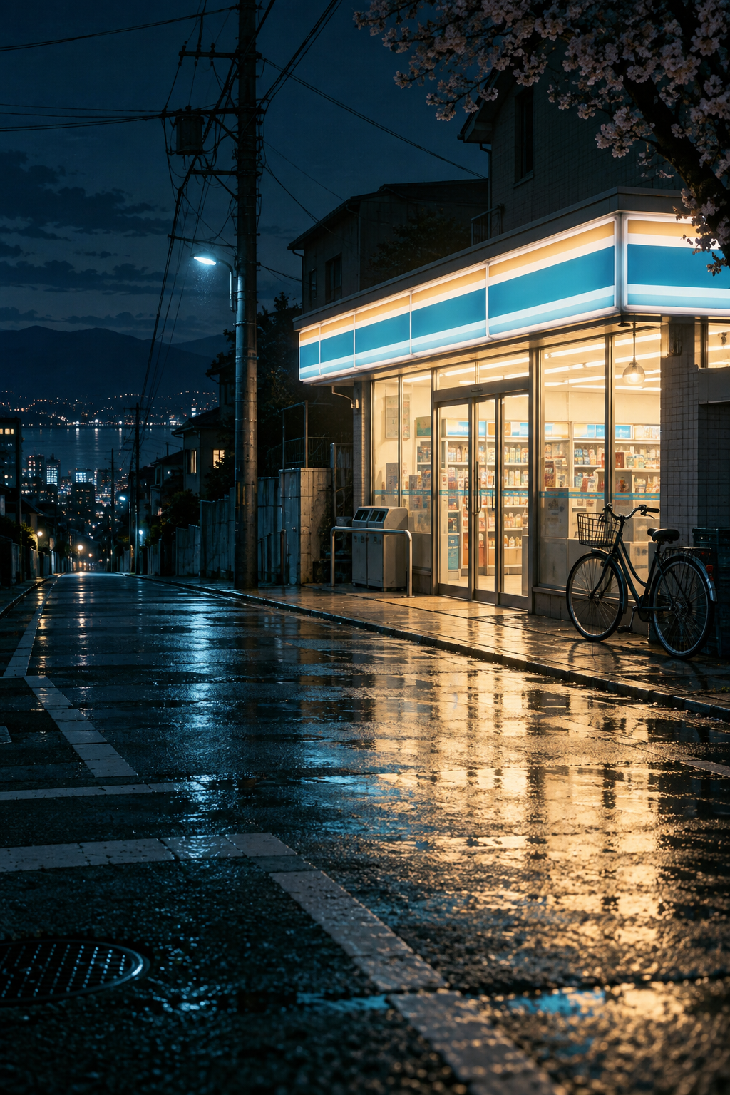 日韩无码凌晨便利店生活治愈电影海报